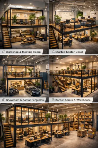Mezzanine Ruang Kantor di Pik 2