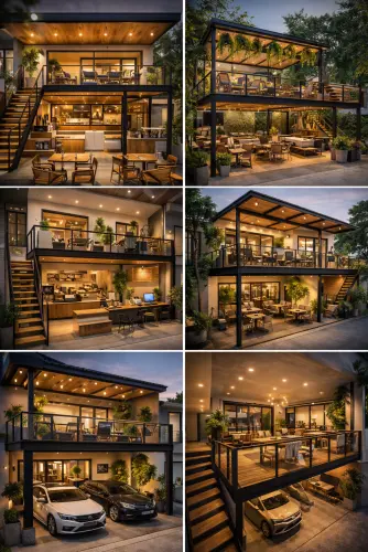 Mezannine Cafe Modern di Pik 2